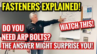 Do You need ARP Nuts and Bolts?  Fasteners Explained! SAVE YOUR MONEY!