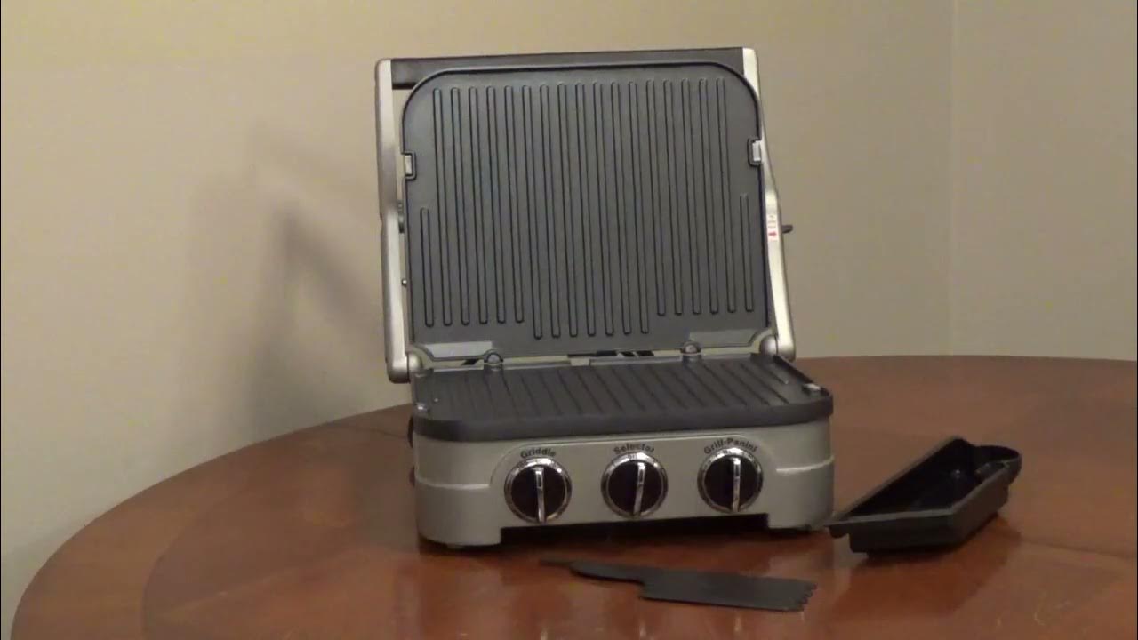How to Clean the Cuisinart Griddler YouTube