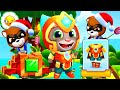 Tom Hero Dash #77  Том Золотая вспышка: Прыжки в джунглях и новогодние банды енотов! На весь экран