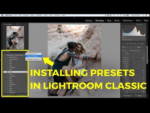 INSTALLING PRESETS IN LIGHTROOM CC CLASSIC (LRTEMPLATE + XMP)