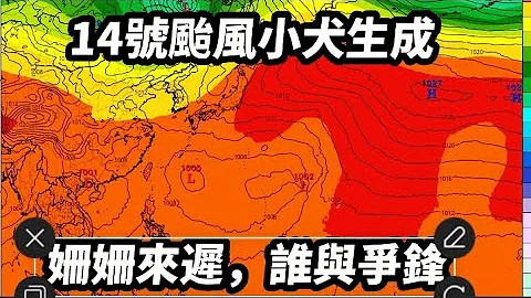 14號颱風小犬生成，姍姍來遲，胚胎90W92W海南低壓，誰能與爭鋒#颱風 #築芊心 #小犬颱風 - 天天要聞
