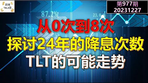 ✨【投資TALK君977期】從0次到8次，探討2024年的降息次數以及TLT的走勢✨20231227#NFP#通脹#美股#美聯儲#經濟#CPI#美國房價 - 天天要聞