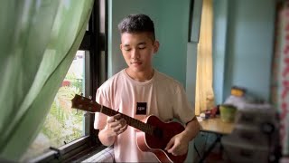 Video thumbnail of "an art gallery could never be as unique as you - mrld (ukulele cover) | Ronan Luke"