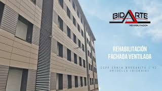 Rehabilitación con fachada ventilada