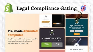 How to install age verification app in Shopify