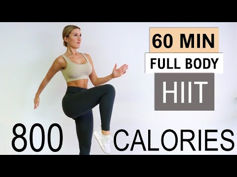 Burn 800 CALORIES With This 60 Minute Full Body HIIT Workout | 60 Different Exercises | No Equipment