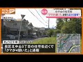 『クマ以外の動物』の可能性も…住宅街近くで「クマが4頭いた」と通報、足跡などが見つからず・仙台市泉区北中山