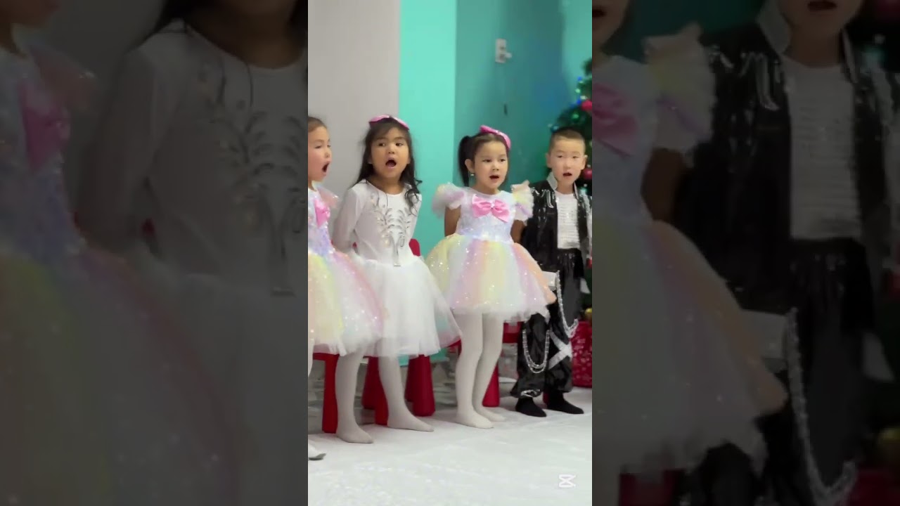 Жаңа жыл выход балабақшада