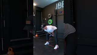 Banded Kettlebell swing #workout #fitness #gym #liftrun #hybridathlete #bodybuilding #kettlebell