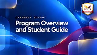 Graduate School Program Overview and Student Guide