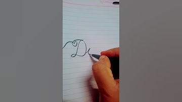 How to write "Name"✍️ #calligraphy #calligraphyalphabet#letter#handwriting​ #cursive​   #shorts​