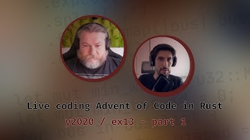 Advent of code in Rust - solving year 2020 exercise 13 - Part 1 (Twitch Live 2021-06-14)