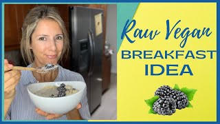 HIGH PROTEIN RAW VEGAN BREAKFAST IDEA \/ FAST AND DELICIOUS