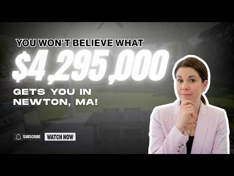 You Won't Believe What $4, 295, 000 Gets You In Newton, MA!