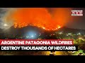 Fires in Argentine Patagonia Rip Through Thousands of Hectares of Forest On Cam | Watch