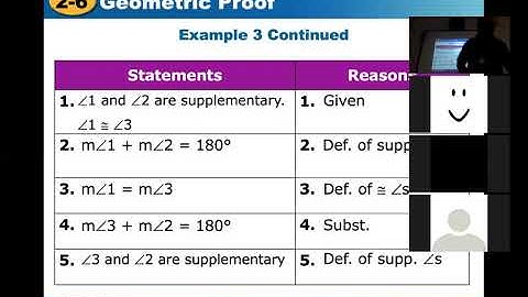Geometry Lesson 2.6 Part 2