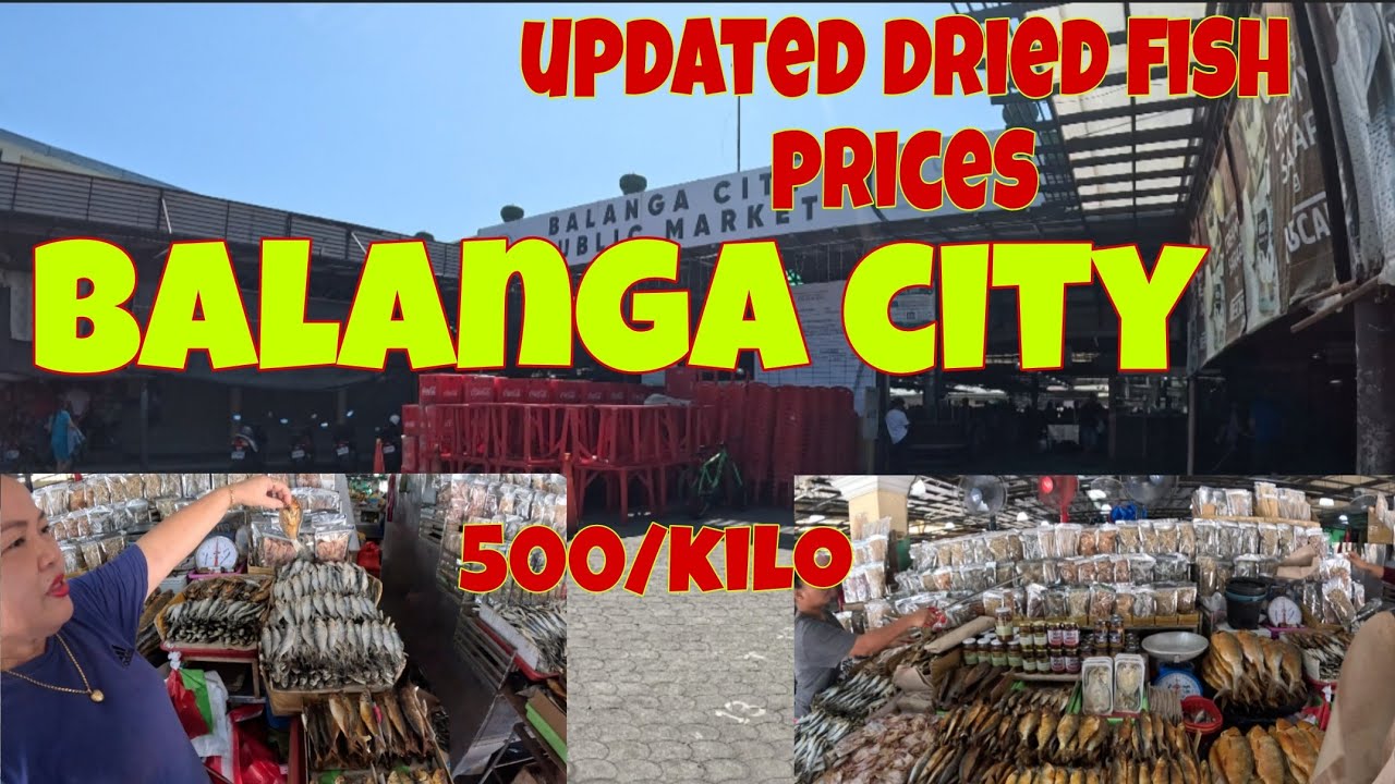 Bilihan ng dried fish sa balanga bataan | Balanga City Public Market 