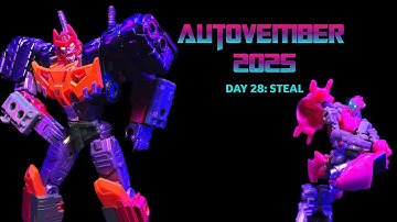 Autovember 2025 Day 28 Steal Transformers Stop Motion Challenge