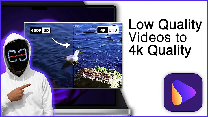 How to Turn Low Quality Videos to 4K Quality! [Best Video Enhancer]