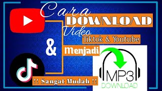 DOWNLOAD YOUTUBE & TIKTOK KE MP3/MP4 TANPA APLIKASI || INI TUTORIAL