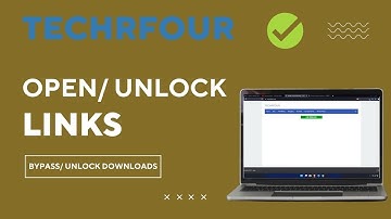 How to Open TECHRFOUR Link & Skip