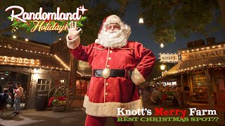 Best Christmas theme park for the Money? It might be Knott's Merry Farm!