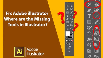 Missing Panels in Illustrator Bangla Tutorial | Reset illustrator Toolbar Bangla Tutorial