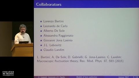 Modèles stochastiques de particules en physique hors d