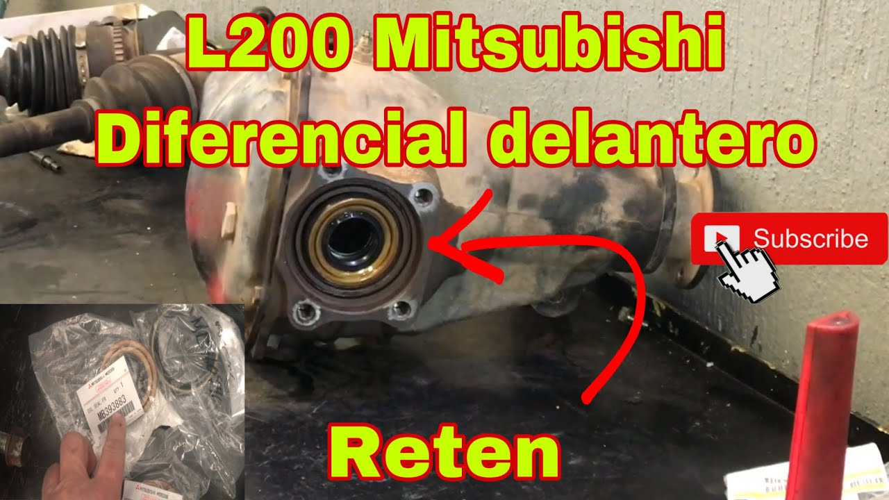 Retén diferencial delantero L200 Mitsubishi