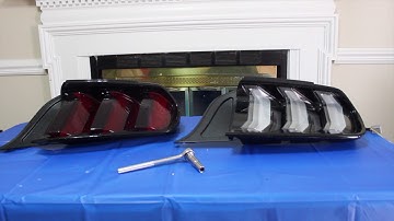 EBAY EURO LIGHTS FOR MY S550 MUSTANG (Ebay euro taillight review)
