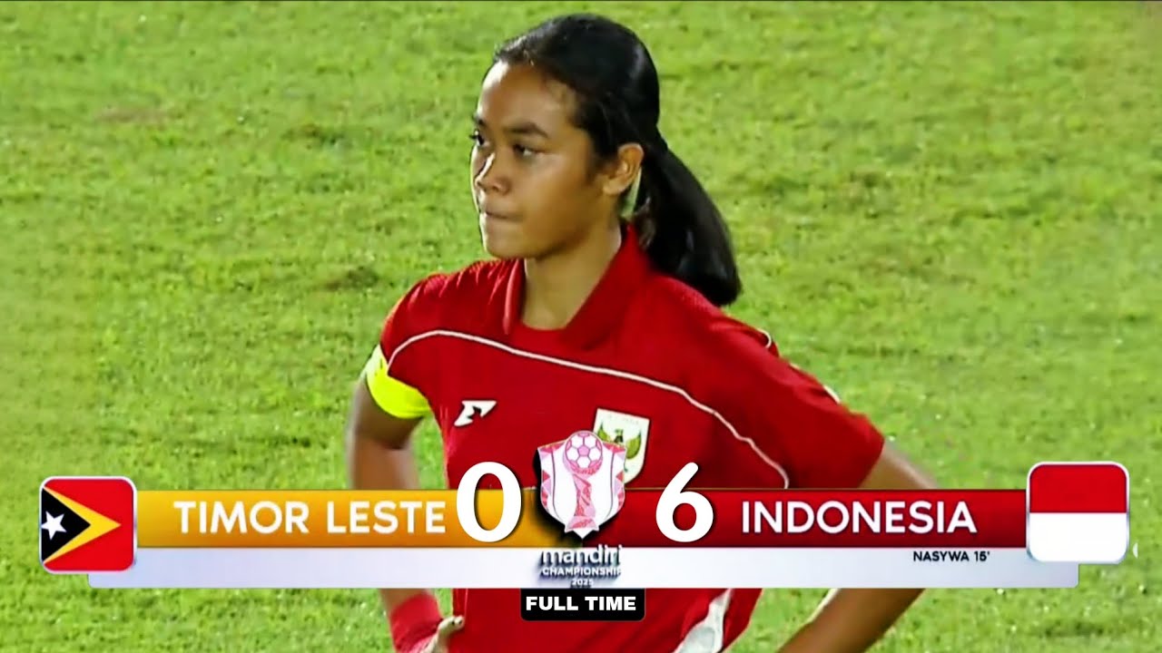 FULL HIGHLIGHT INDONESIA U-16 VS TIMOR LESTE U-16 !! PIALA AFF 2025 ...