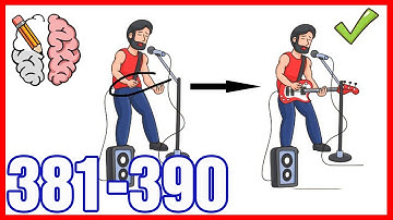 Tricky Line Draw the Part Level 381 382 383 384 385 386 387 388 389 390 Solution or Walkthrough