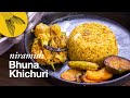 Bhuna khichuri recipea very special niramish dry khichuri for lokkhi pujo