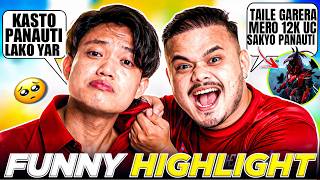 CR7HORAA Vs LEEMBEY 😆 PUBG FUNNY HIGHLIGHTS🤣 (EPISODE 307) @cr7horaaYT 