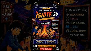 DAY-1 UBC VBS IGNITE’26 -Spark Squad #vbs #kids #summercamp