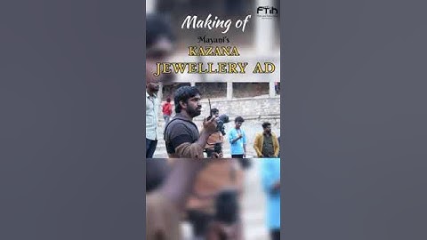 ad commercial production for Khazana Jewelry at our practical workshop making video|| FTIH