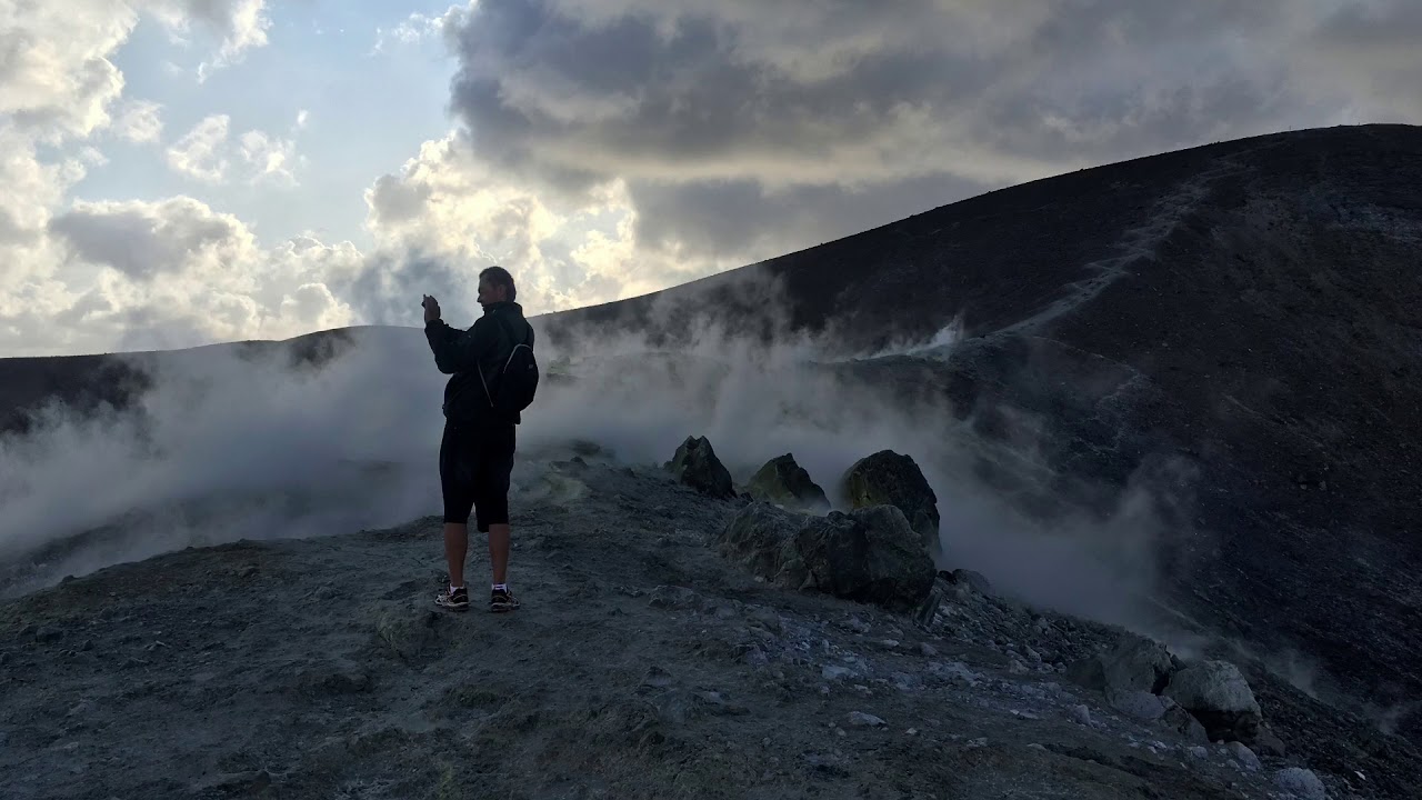 Vulcano Island crater visit. SICILY -  Aeolian Islands. Isole Eolie.