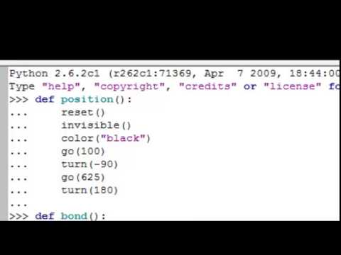 Python Turtle Examples - YouTube