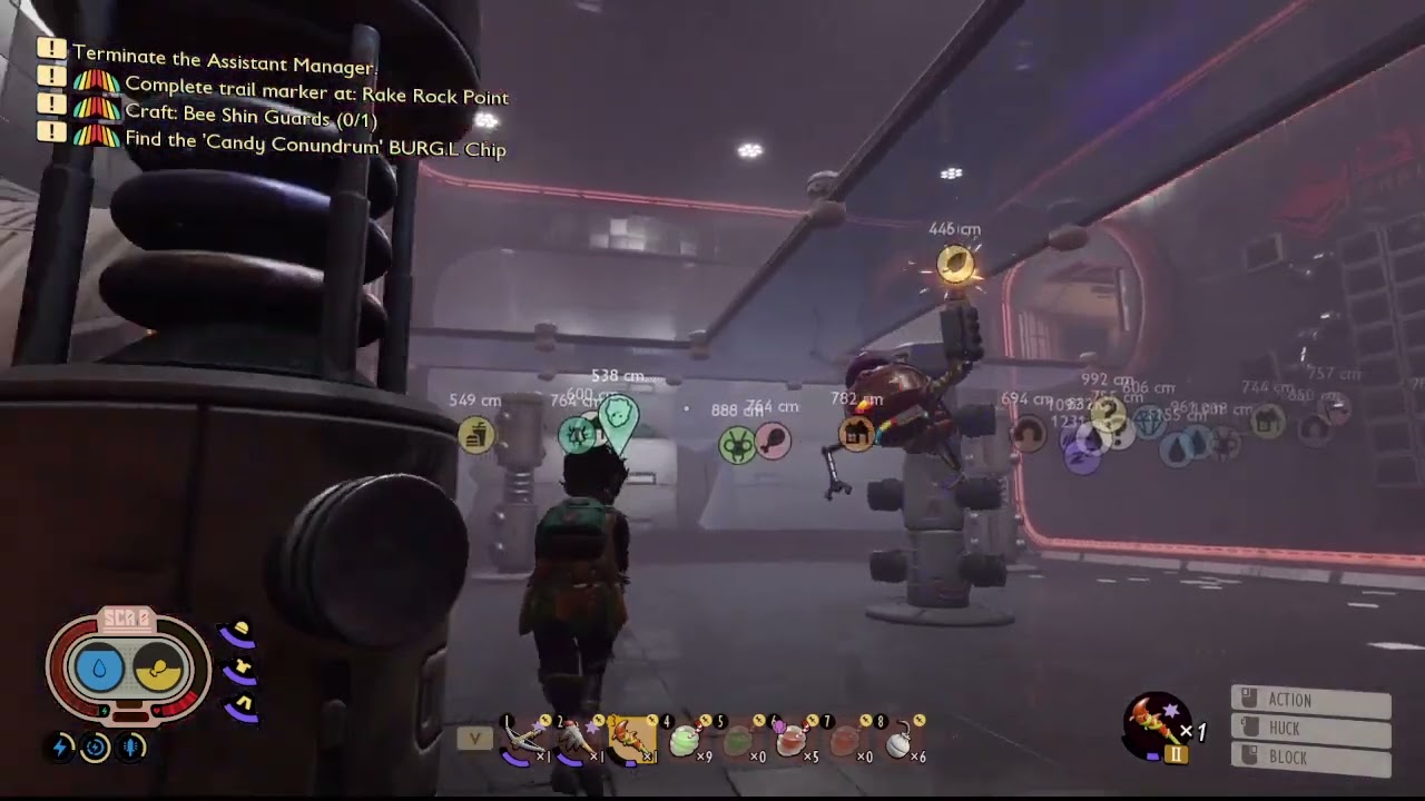 Assistant Manager boss fight in Grounded