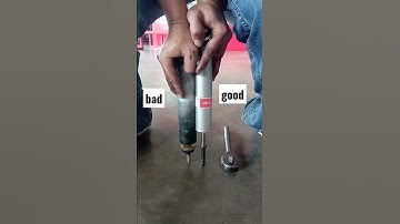 Thumbnail of BAD and GOOD shock absorber(gas type) #short  #shorts  #shortvideo
