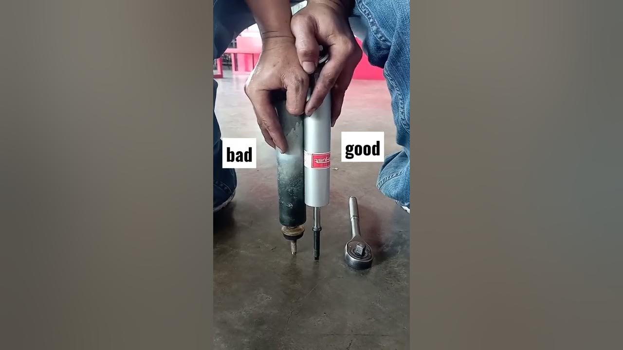 BAD and GOOD shock absorber(gas type) #short  #shorts  #shortvideo