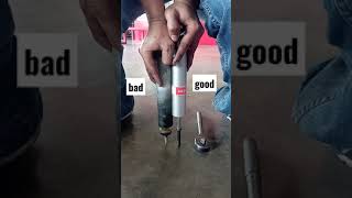 BAD and GOOD shock absorber(gas type) #short  #shorts  #shortvideo screenshot 1