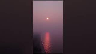 Very smoky day over Lake Superior looking towards Marquette.