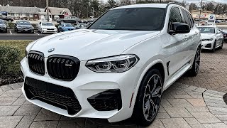 2021 BMW X3M Competition Walkaround Review + Exhaust Sound Revs