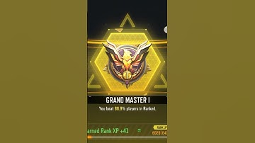 Grand Master I Highest Rank || Codm