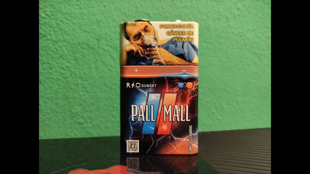 Nueva cigarrera de Pall Mall Rio Sunset - YouTube