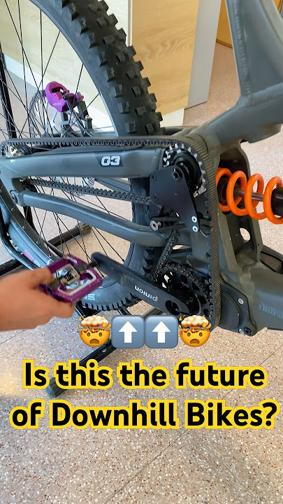 🤯This technology is the present and future of DH Bikes😳 #allmountainstyle #downhill