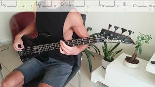 Free Flow Flava - Final Round Bass Cover with TABS on screen Resimi