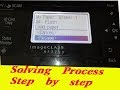 How to solve paper jam  and continue paper pickup problem in Canon MF 221 D 3:1 printer