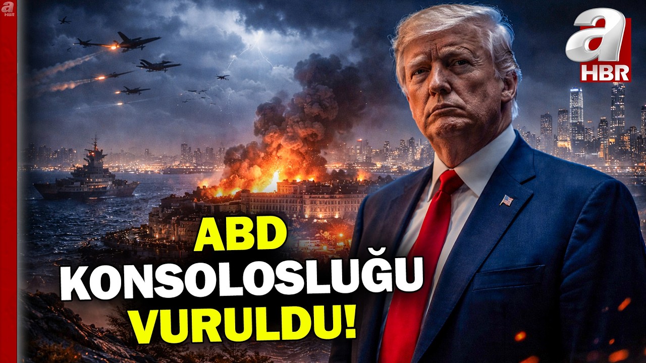 Dubai'de ABD konsolosluğu vuruldu! Trump: Hürmüz'ü ben koruyacağım | A Haber